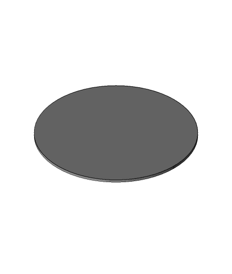 Oval Faceplate v6.step 3d model