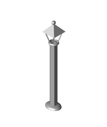 Lamp Post #franklybuilt.stl 3d model