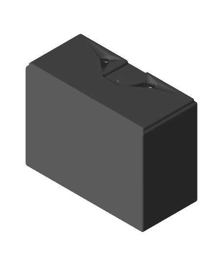 Wall Storage Bin & Pen Holder 3d model