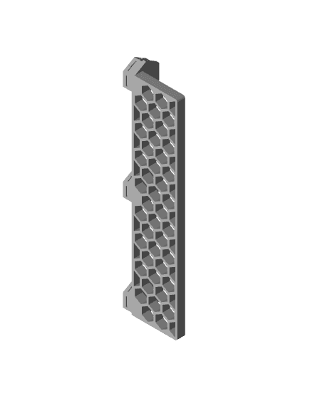 Honeycomb Wall Tool holder (2).stl 3d model