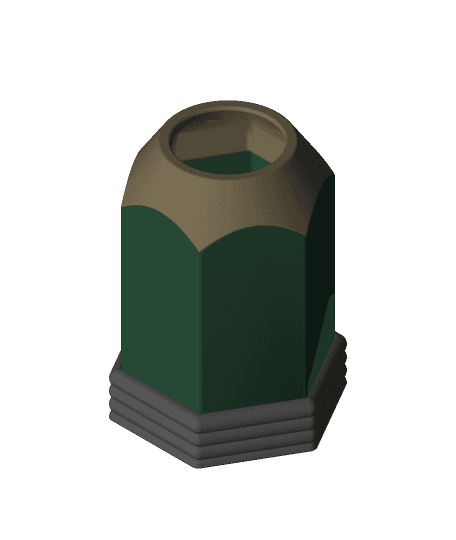 Pencil holder like pencil by LKFLand full viewable 3d model