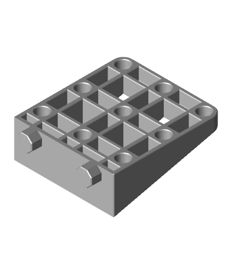 Multiboard Screwdriver Tool Organizer 3d model