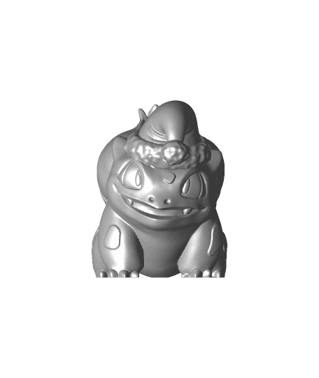 Bulbasaur Xmas - Pokemon - Fan Art 3d model
