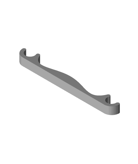 [FLSUN_QQ-S_Pro] Arm_Stabilizer_Clip.stl by B. Bohl full viewable 3d model