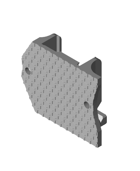 Camera battery charge wall mount .stl 3d model