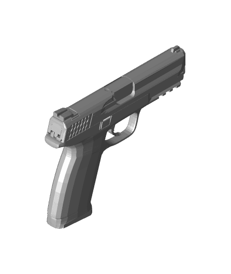 Takina Lycoris M&P 9 Pistol 3d model