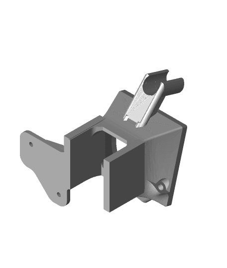 Simplistic Ender 3 fan mount with endoscope mount. 3d model