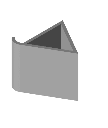 Simple Mobile Phone Stand 3d model
