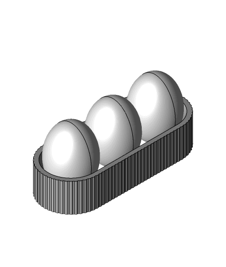 Modern Egg Holder 3d model