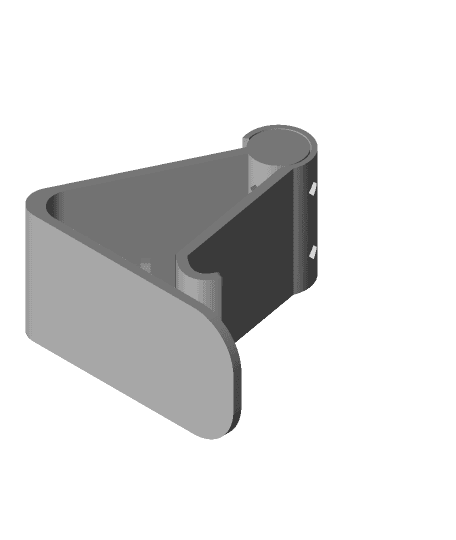 Print in Place Adjustable Phone Stand 3d model