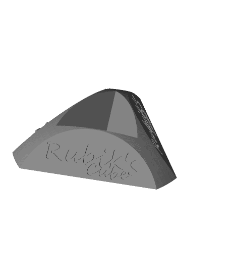 remix of rubik’s cube Stand 3d model
