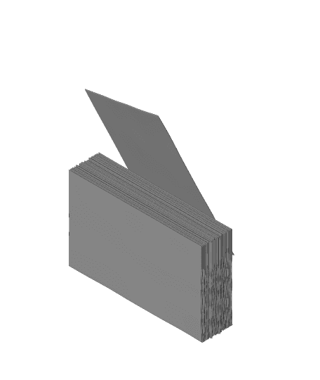 small_card_stack_1578.obj 3d model