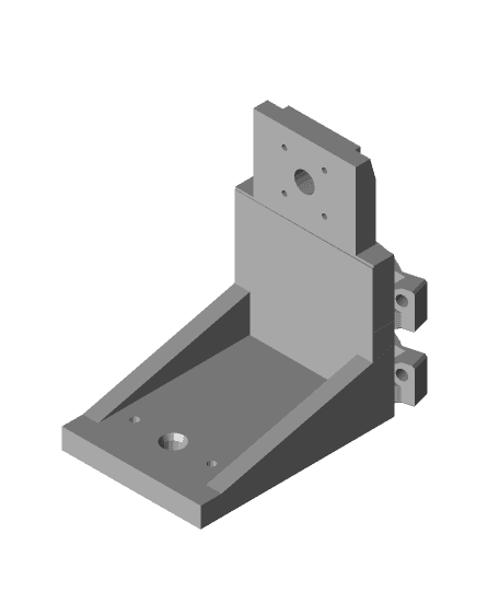 Needle Cutter for MPCNC (Newer mount) 3d model