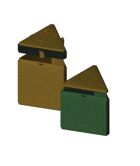 Twist Lock Zelda Box 3d model
