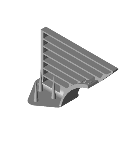 bridge overhang string test.STL 3d model