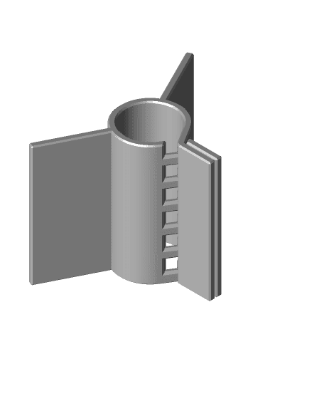 Compliant Stand Clips 3d model