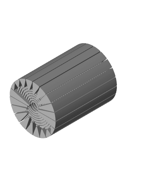 bifilar-electromagnet-copper-20231218-4mm-gap0.5-fixed.stl 3d model