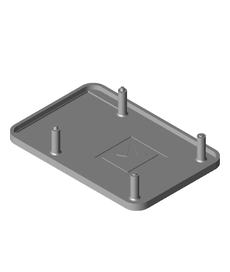 Easy Soldering Stand For Raspberry Pi 3 & 4 - (Resin) 3d model
