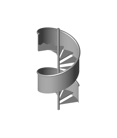 Spiral Stair.stl 3d model