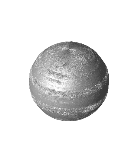 Jupiter Lithophane 200mm/20cm Diameter 3d model