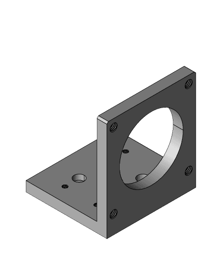Workhorse Nema 23 Y-axis Motor Mount by 3ddistributed full viewable 3d model