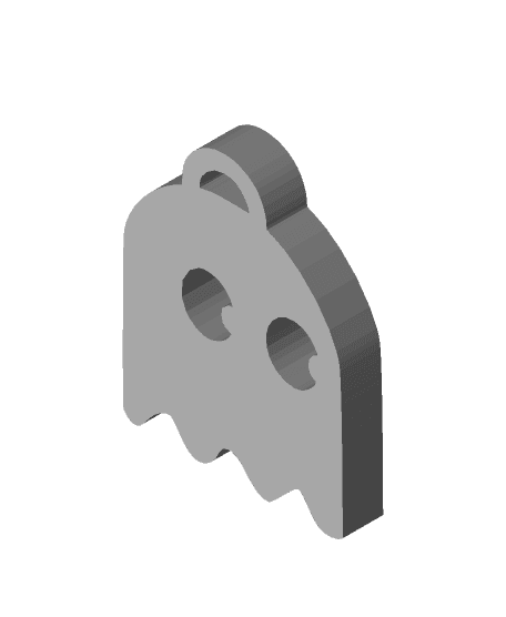 pacman hanger (ghost) 3d model