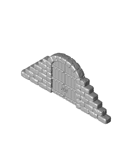 Dungeon Doorway 3d model