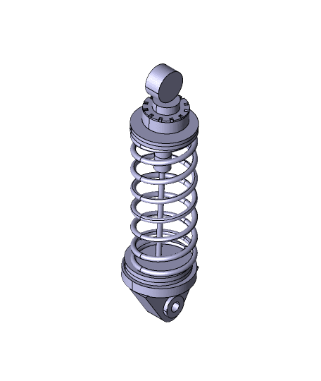 shock absorber.stp by Bedirhan Ertatlıgül full viewable 3d model