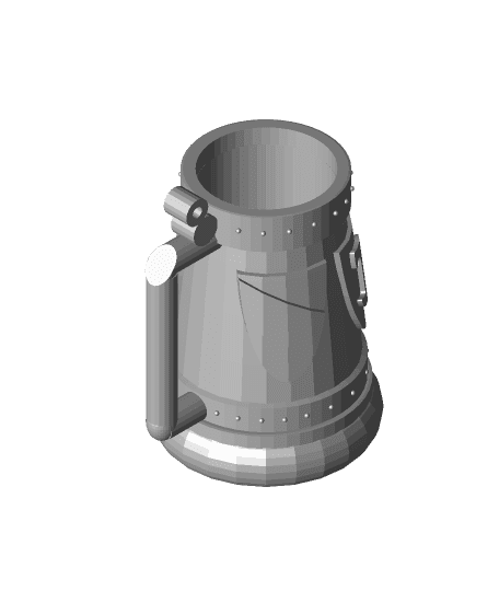 Stone Cutter Can to Stein v3 3d model