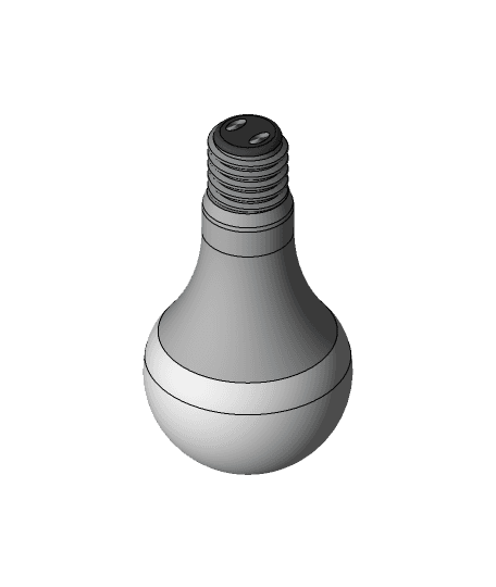LED Bulb 3d model