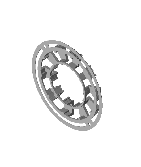 Two Part Cover for Wearable Arc Reactor 3d model