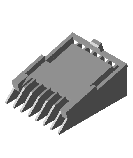 8 mm Trimmer comb for Phillips Multigroom 3000 3d model