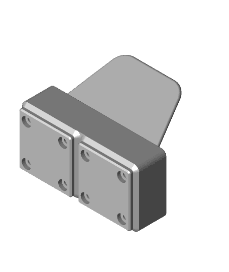 Gridfinity Nippers Rack (Single) 3d model