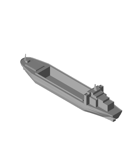 Cargo Ship Box Holder 3d model