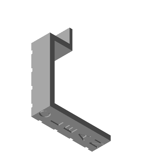 Whirlypool dishwasher door-ajar-ificator wdf331pahs 3d model