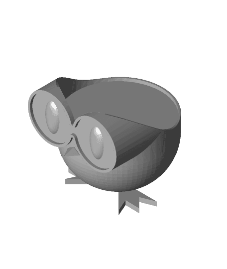 Google assistant holder tweety STL #PDOhomedevice by H4I2 full viewable 3d model