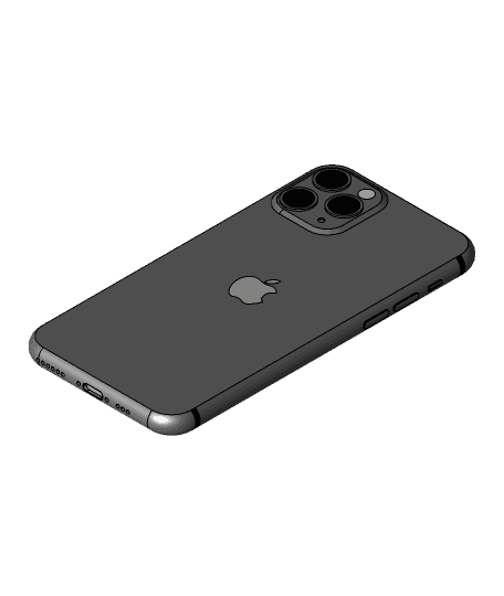 Apple iPhone 11 Pro by Roboninja full viewable 3d model