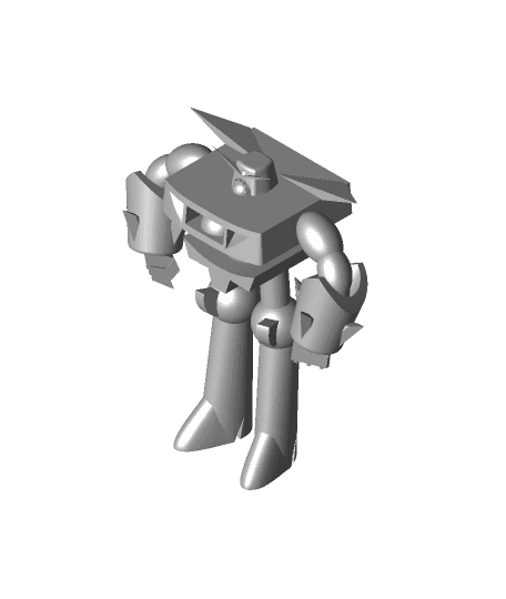 Robo Dexo 3000 (Robot from Dexter's Laboratory) by Jangy full viewable 3d model