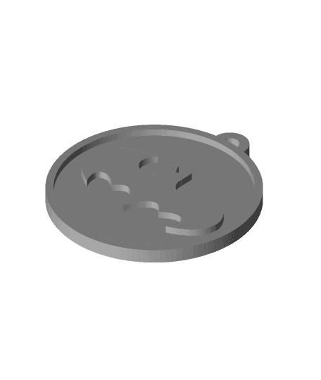 Batman Keychain by frikarte3D full viewable 3d model