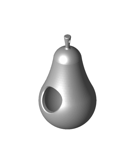 pear birdhouse_Body 01.stl 3d model