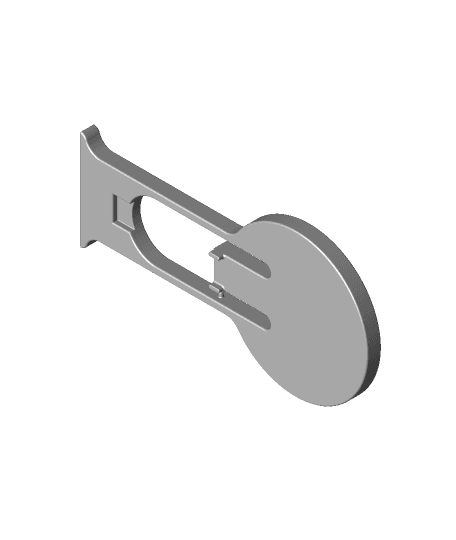 one handed assistive nail clipper 3d model