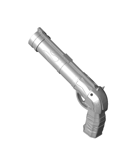 Jinx's Pistol (Arcane) 3d model