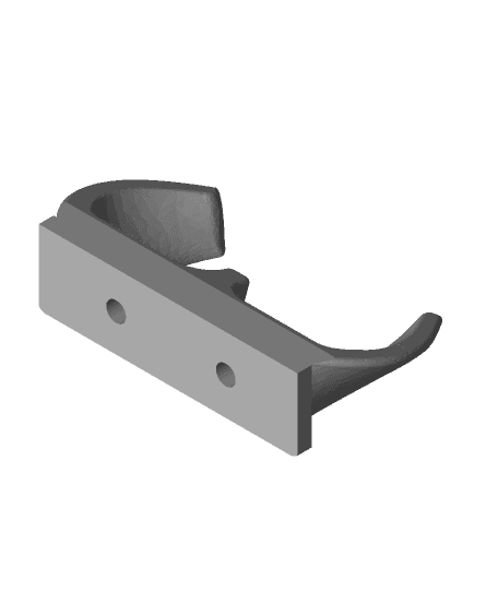 Oculus Controller Wall/shelf Mounts by triumphinglosersbusiness full viewable 3d model