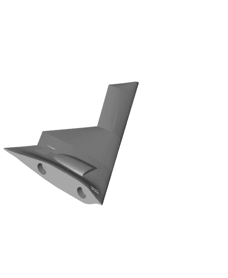 B2  Stealth Bomber, 3 files easy print 3d model