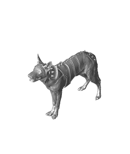 Dog Armor (3D PRINT) 3d model