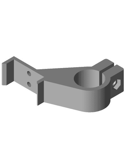 MPCNC Primo C Upper Bar Mount for Cable Chains 3d model