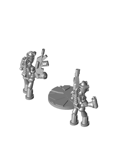 FHW: Weird Trooper Grenadier Concept 3d model