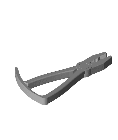 Ratchet Plier - Fully Assembled  3d model