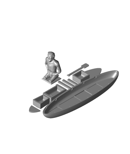 Paddle to the Sea.stl 3d model