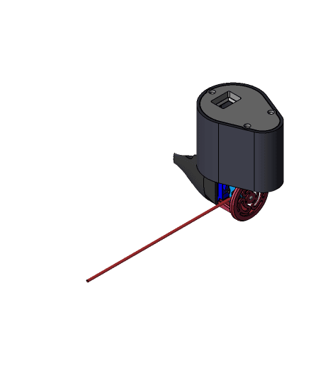 Automated Cat Toy Laser Turret 3d model